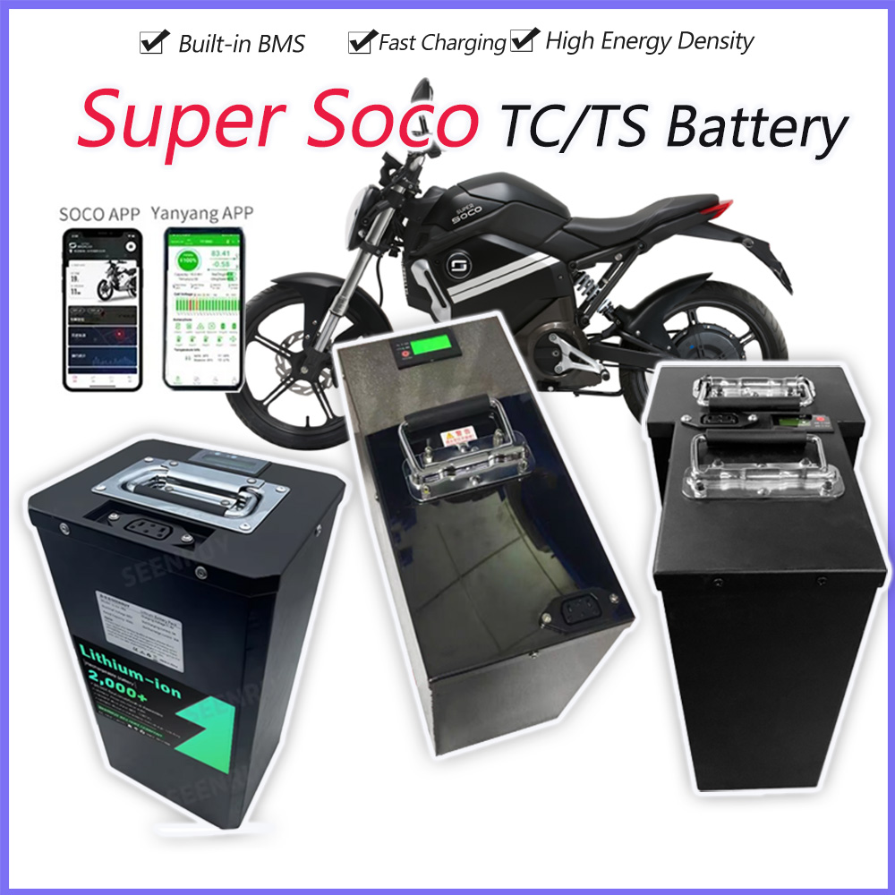 72V 30Ah Lifepo4 Battery Pack - Super Soco TC TS grande batterie