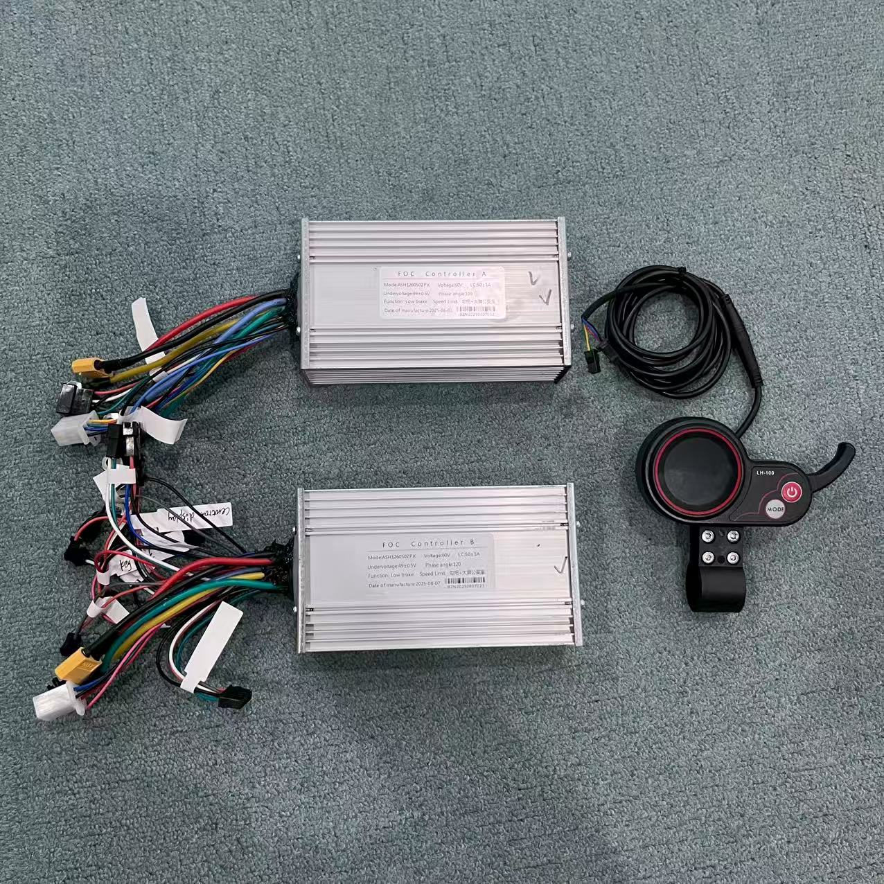72V 45A Dual Controller - 60V 50A JB Jingbo Scooter électrique