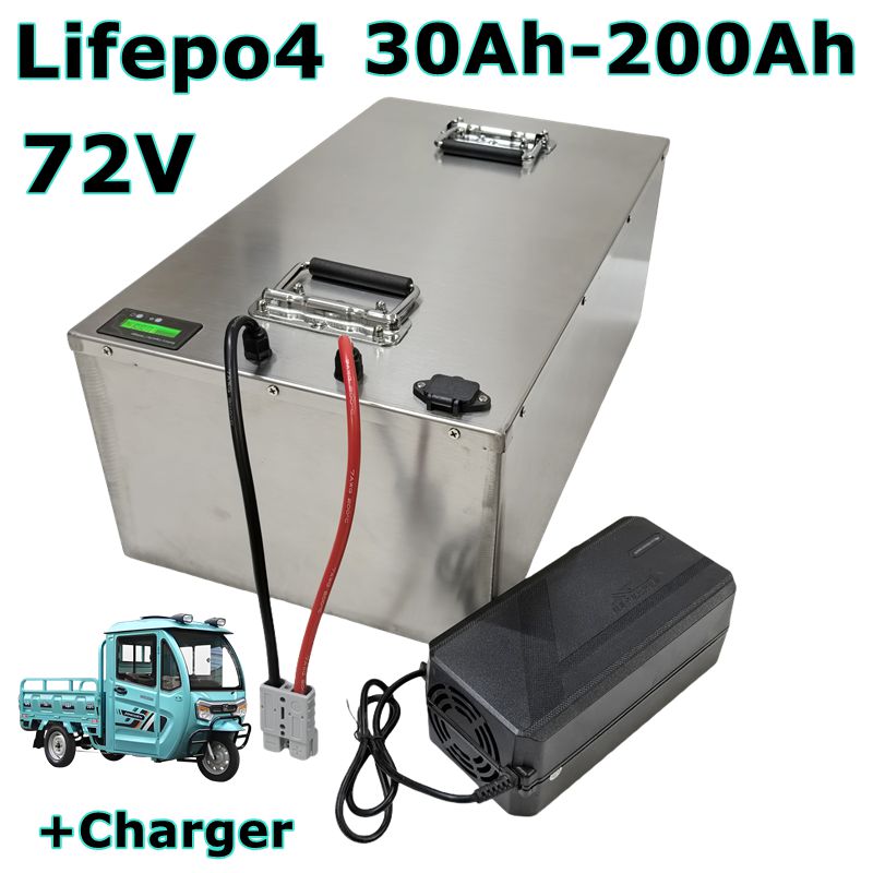72V 30Ah Lifepo4 Battery Pack - Batterie au Lithium 72V 100AH 120AH